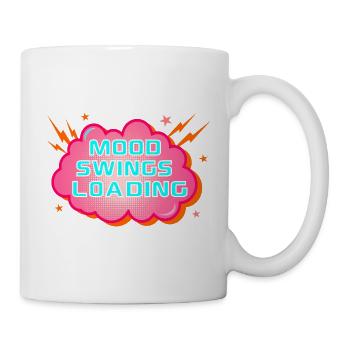 Stimmungsschwankungen in den Wechseljahren - Tasse - Weiß - Rechts