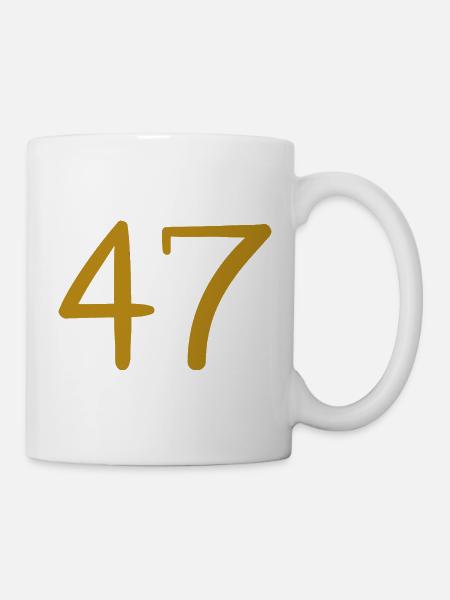 47 - Tasse - Weiß