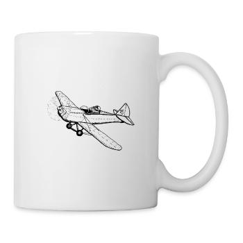 Whisker pilot - Mug - white - Right