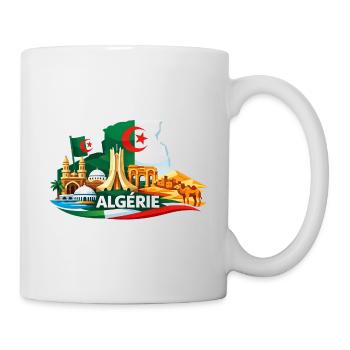 Algeria Flag Monument Deco Desert Travel - Mug - white - Right
