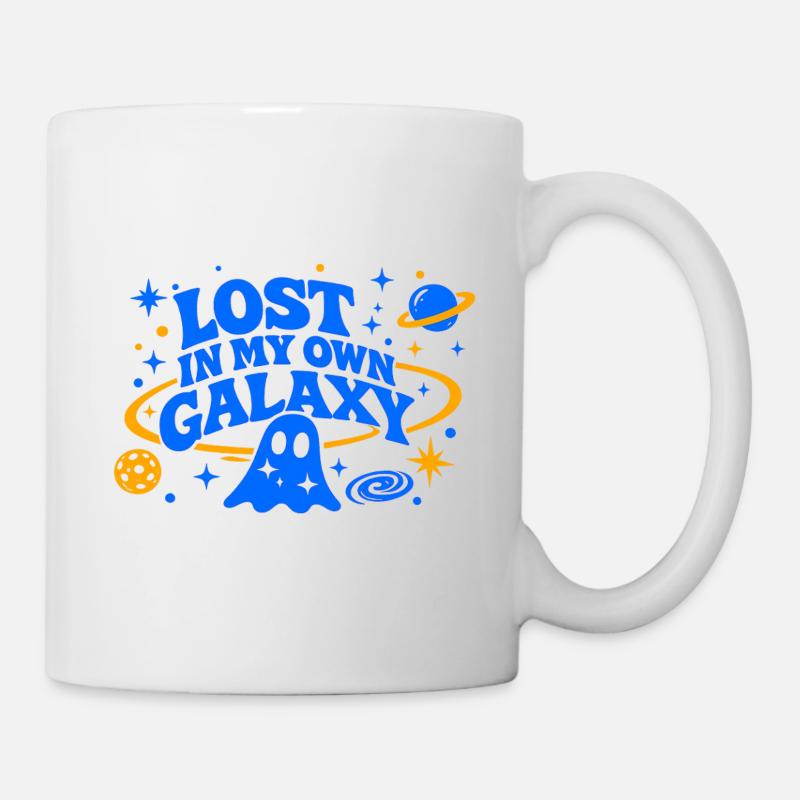 LOST IN MY OWN GALAXY - Tasse - Weiß