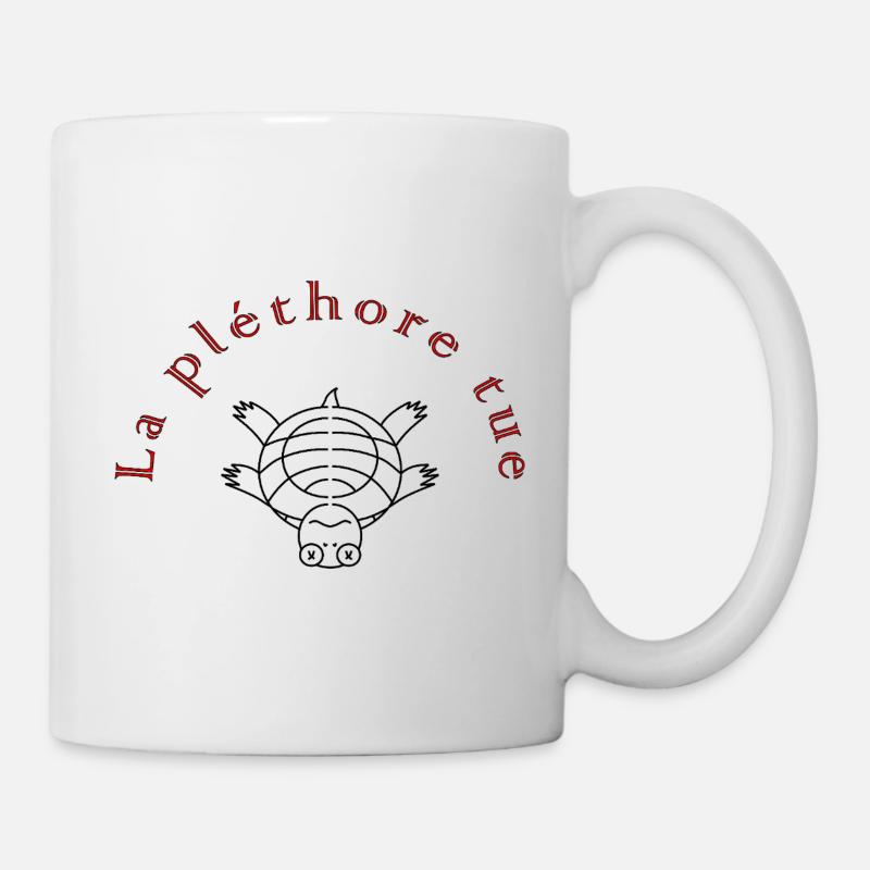 The Plethora Kills Black - Mug - white