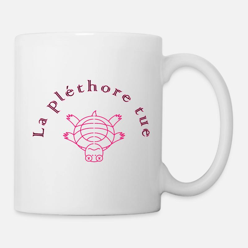 La Pléthore Tue Rose - Mug blanc - blanc