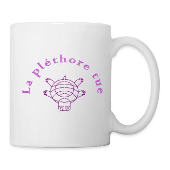 Die Fülle tötet Violet - Tasse - Weiß - Rechts