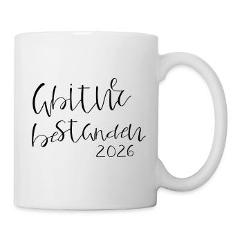 Abitur passed - Mug - white - Right