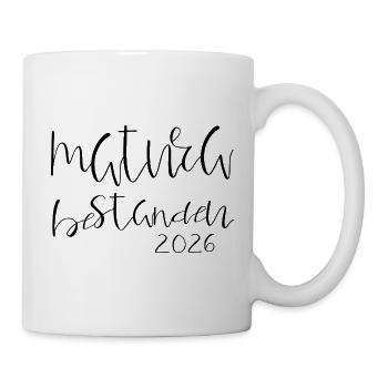 Matura passed - Mug - white - Right