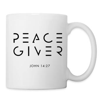 PEACEGIVER - Tasse - Weiß - Rechts
