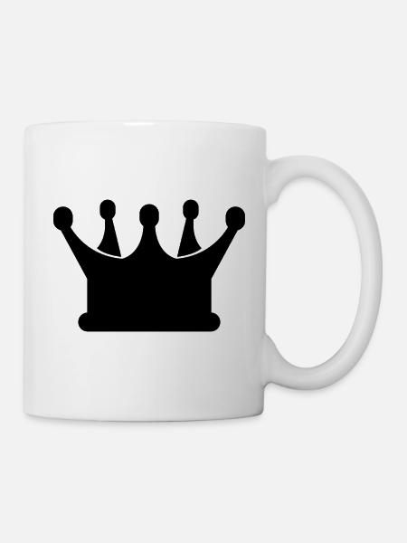Krone - Tasse - Weiß