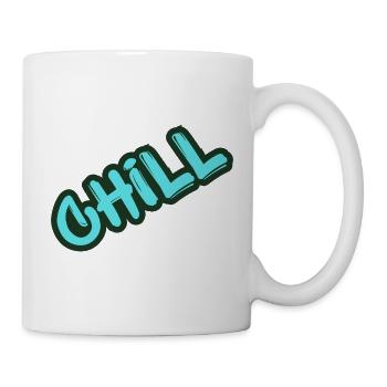 Chill Neon Graffiti  - Tasse - Weiß - Rechts