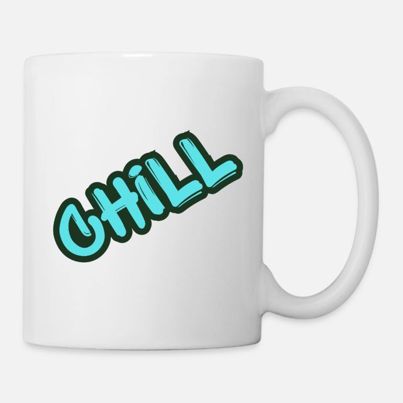 Chill Neon Graffiti - Mug - white