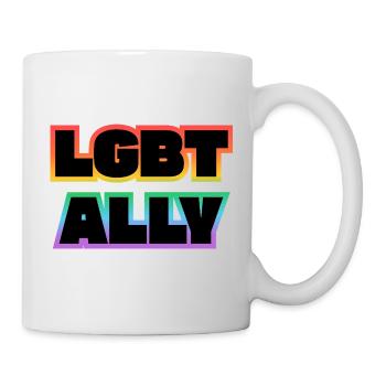 LGBT ALLY  - Mug - white - Right