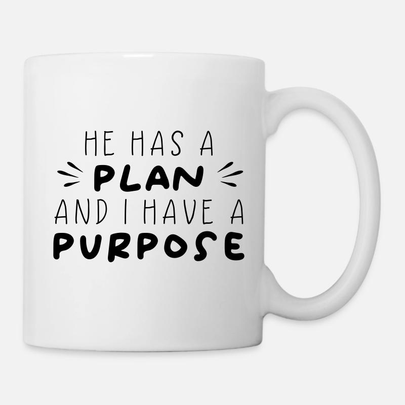 Plan & Purpose - Mug - white