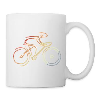 Road cycling - Mug - white - Right