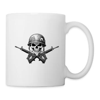 Skull Rifle Emblem - Mug - white - Right