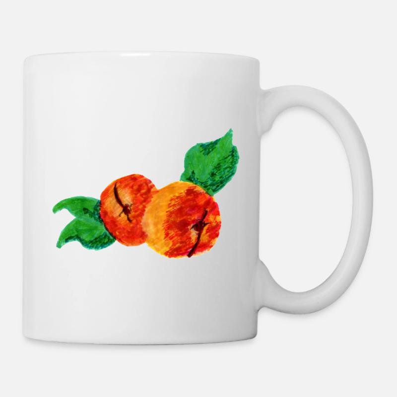 Style abricot - Mug blanc - blanc