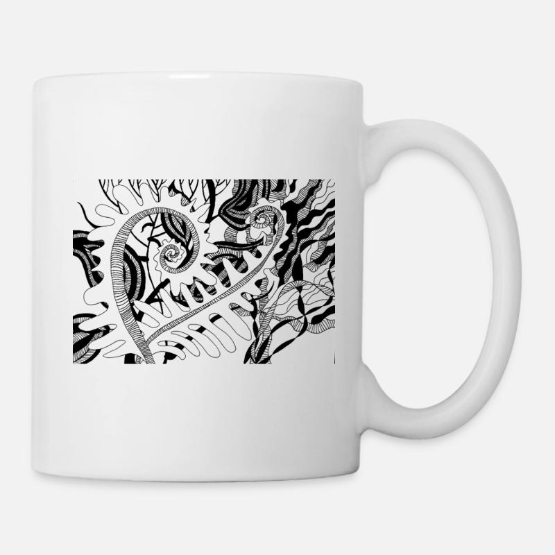Fougère - Mug blanc - blanc