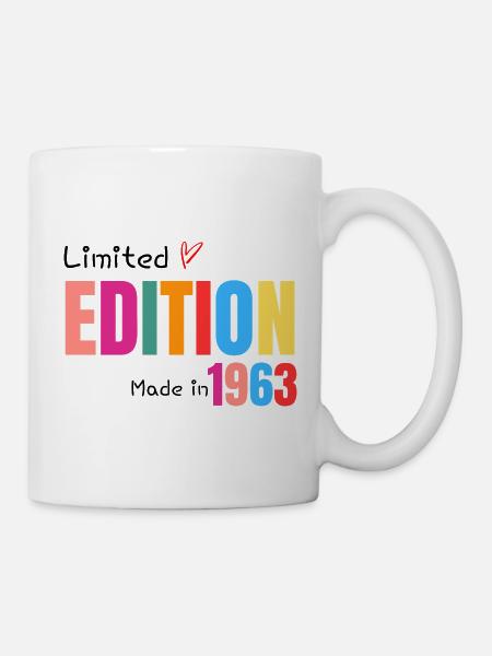 Limitierte Auflage Hergestellt 1963 - Tasse - Weiß