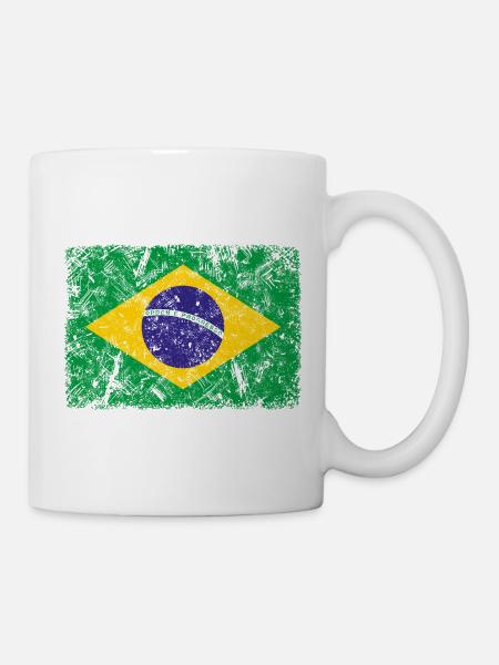 Brasilien  - Tasse - Weiß