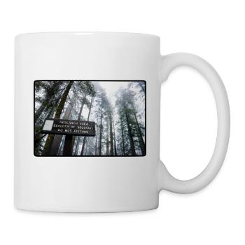 Mammutbaum Foto Baum Wald Natur National Forest  - Tasse - Weiß - Rechts