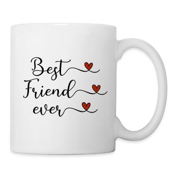 Bester Freund  - Tasse - Weiß - Rechts