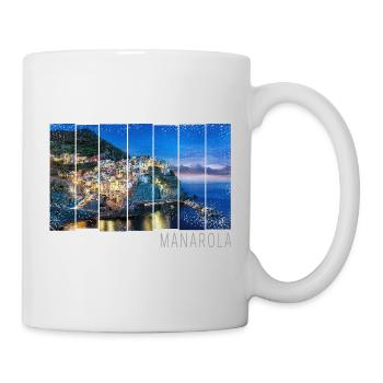 Manarola Cinque Terre La Spezia in Italien Design - Tasse - Weiß - Rechts