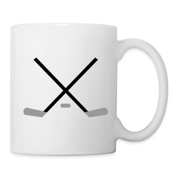 Hockey - Tasse - Weiß - Rechts