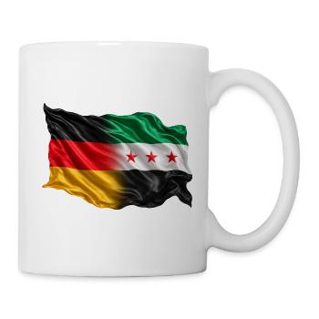 Germany Syria Flag - Mug - white - Right