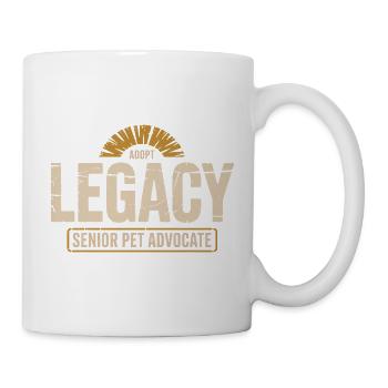 Héritage Défenseur principal des animaux de compagnie - Mug blanc - blanc - Droite