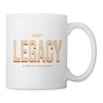 Adopt Legacy: a story in every paw - Mug - white - Right