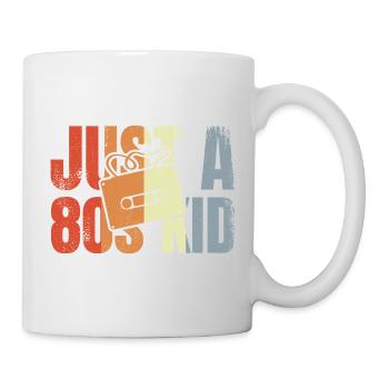 Juste un gamin des années 80 - Mug blanc - blanc - Droite