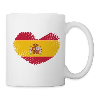 SPANIEN SPAIN España EUROPA SPANISCHE SPORT FAN - Tasse - Weiß - Rechts