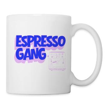 Espresso Gang - Tasse - Weiß - Rechts