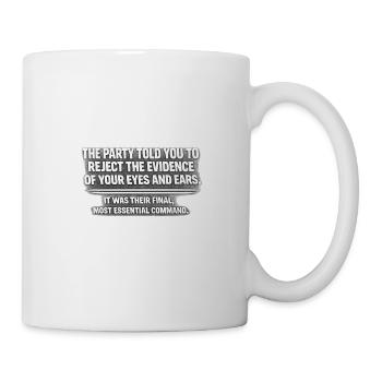 Eyes and Ears Rebel Poster - Mug - white - Right