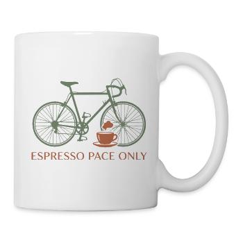 Maillot vélo Espresso Pace - Mug blanc - blanc - Droite