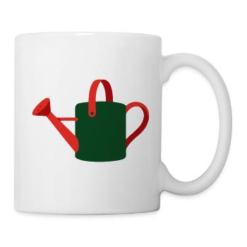 Watering Can Gardening Gardener Allotment - Mug - white - Right