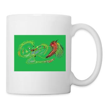Green grass - Mug - white - Right