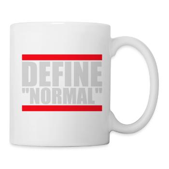 Define Normal Lustig Sarkastisch Definition Grafik - Tasse - Weiß - Rechts