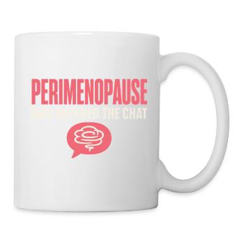 Perimenopause Brain Fog Menopause Midlife Gift - Mug - white - Right
