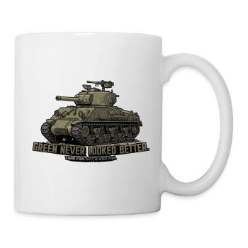 Sherman Tank – Le vert n’a jamais été aussi beau | RCCX - Mug blanc - blanc - Droite