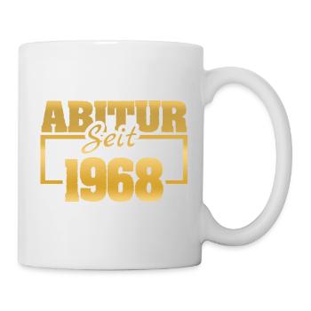 Pas d’école en 1968 - Mug blanc - blanc - Droite