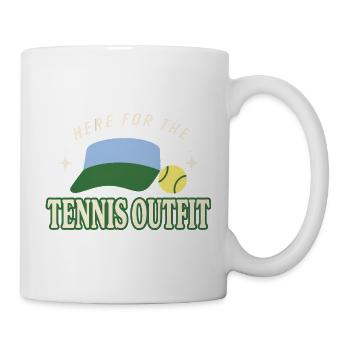 Club de tennis Tenniscore, uniquement sans adhésion - Mug blanc - blanc - Droite