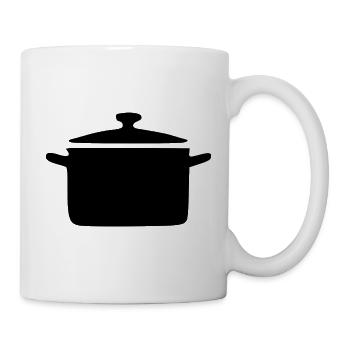Cooking Pot Cooking Pot Gift Cook Cook - Mug - white - Right