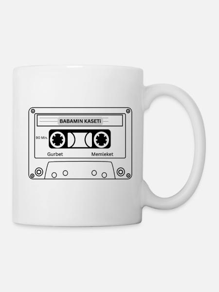 BABAMIN KASETİ | DeutschTürk Streetwear - Tasse - Weiß