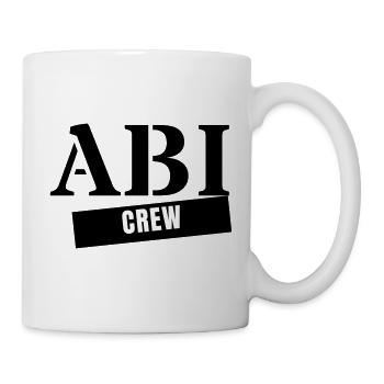 Abi Crew - Abitur Abschluss Jahrgang Abifahrt - Tasse - Weiß - Rechts
