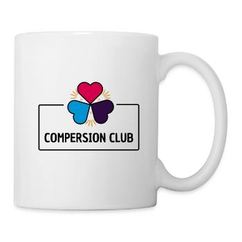 Compersion Club - Polyamorie  - Tasse - Weiß - Rechts