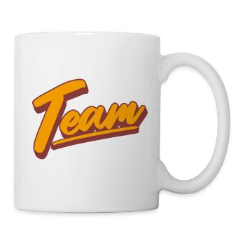 Team - Tasse - Weiß - Rechts