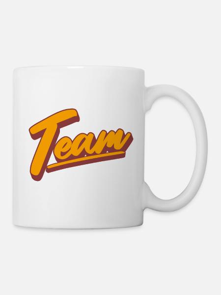 Team - Tasse - Weiß