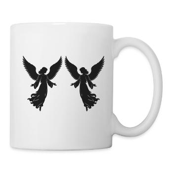 Angel with wings - Mug - white - Right