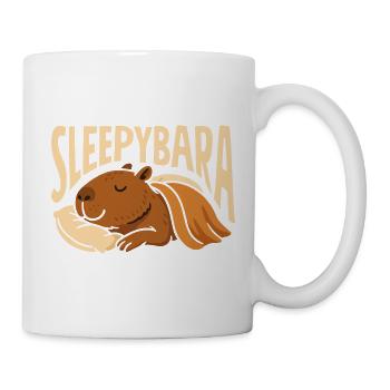 La vie est meilleure avec les capybaras - Mignon rongeur - Mug blanc - blanc - Droite