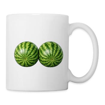watermelons - Mug - white - Right
